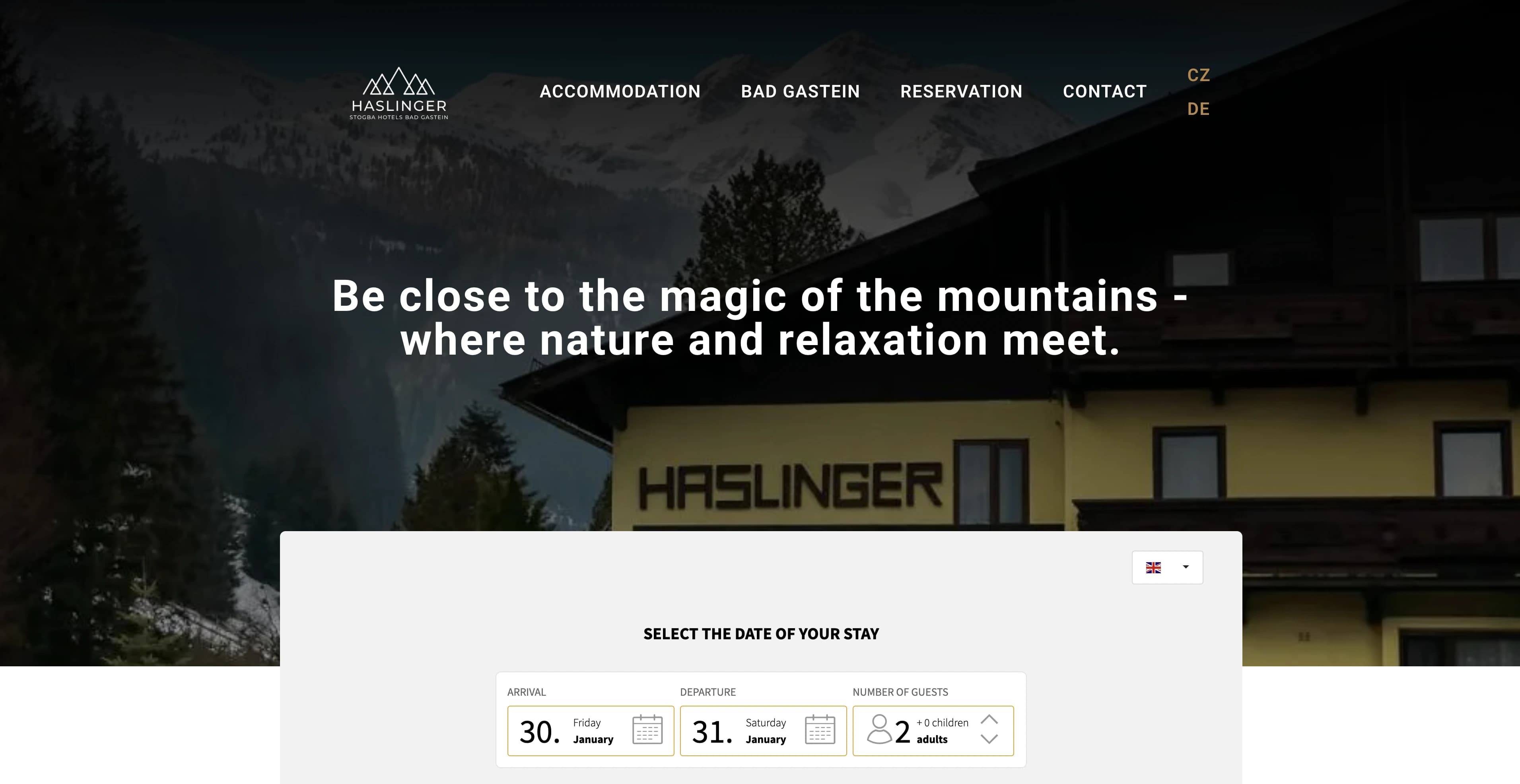 Alpenpension Haslinger Web